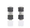 Picture of Weather Sealed Cable Extension Coupler - 4 Pack - Cable Extension Adapter (Barrel Splice - Coupler) - Connects Two Coaxial Video Cables (Female to Female Connector) 3GHz Rated