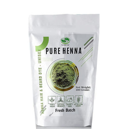 Picture of Henna Hair & Beard Dye - 100% Natural & Chemical Free - The Henna Guys (1 Pack, Pure Henna)