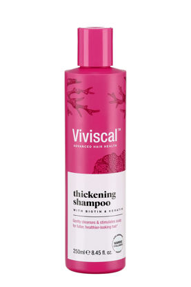 Picture of Viviscal Thickening Shampoo, Formulated With Biotin And Keratin, Fortified With Marine Collagen And Seaweed Extract, Strengthens And Reduces Breakage, Healthier Looking Hair 250ml (8.45 fl. oz.)