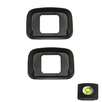 Picture of Little Syohe Eyepiece Eyecup Eye Cup DK-30 for Nikon Z 50 Z50 Mirrorless Camera, Nikon DK-30 Eyecup,Eyepiece Cover & Hot Shoe Cover -(2+1 Pack)