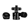 Picture of koolehaoda 1/4 Mini BallHead & Hot Shoe Mount Adapter for Camera Video Light Tripod Monopod (1/4 Ball Head)