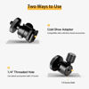 Picture of koolehaoda 1/4 Mini BallHead & Hot Shoe Mount Adapter for Camera Video Light Tripod Monopod (1/4 Ball Head)