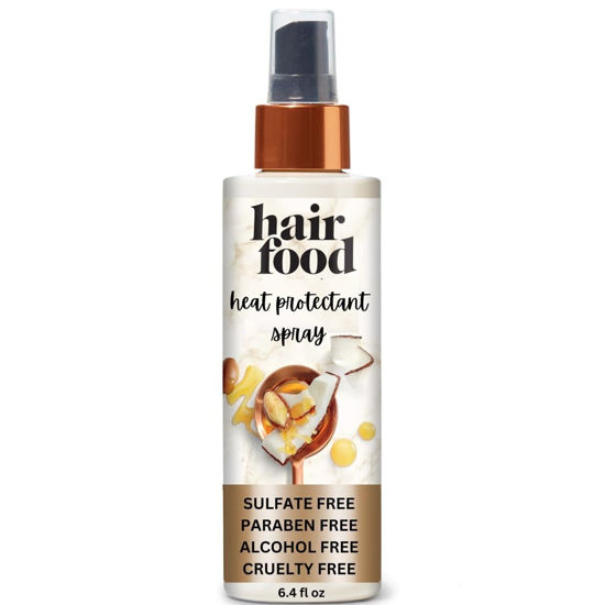 Picture of Hair Food Coconut & Argan Oil Heat Protectant Spray Blend, Paraben & Dye Free, 6.4 fl oz