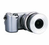 Picture of Fotasy Silver Z-S16-50 Auto Lens Cap for Sony PZ 16-50mm F3.5-5.6 OSS E-Mount Lens, Sony 16-50mm Lens Cap Hood Cap