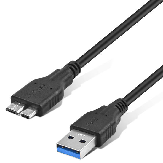 Picture of UC-E14 Camera Cable Micro B USB3.0 Charging and Data Cord Compatible with Nikon D800 D800a D810 D800E D850 D5 D500 and Canon EOS5DS 5DSR 5D4 7DMarkII 1DX2
