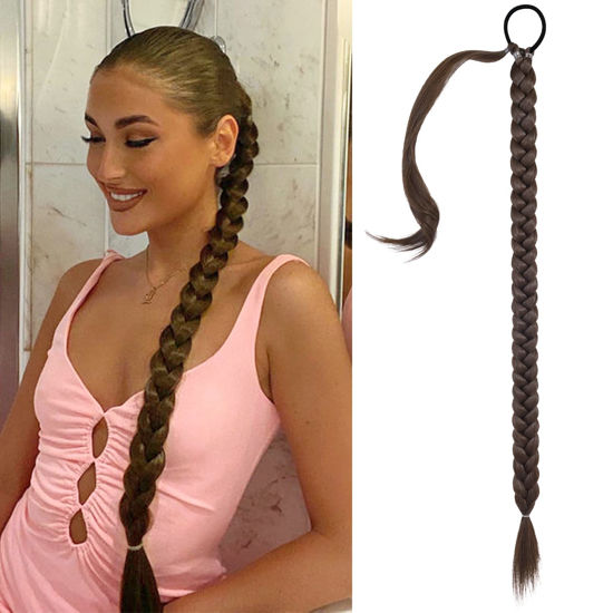 Ponytail extension clearance tie