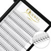 Picture of QUEWEL Premade Fans Middle Part 3D/5D/6D/7D/8D/10D | 0.07 | Curl C/D | 10 - 18mm Length | Long Lasting Easy Application Short Stem Russian Volume Eyelash Extensions (3D-0.07C-Mix12-15)