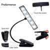 Picture of LED Book light Music lamp Night lights for Reading light in Bed Sipik - Eye care Reading light Long - lasting Dual Head Clip on Travel Light with USB Cable