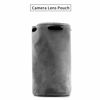 Picture of Baona Waterproof Velvet Protector Video Camera Small Travel Bag Case Drawstring Pouch for DSLR Nikon Canon Sony Pentax Camera and Lens (Round-S-Gray)