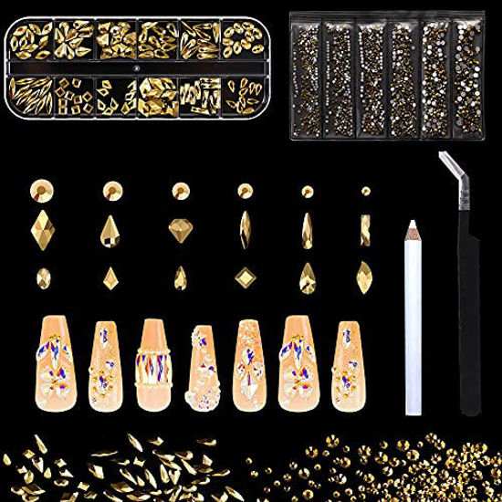 GetUSCart- 1848 pcs AB Crystal Nail Art Set 1728pcs Rhinestones