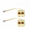 Picture of WeiMeet RJ11 Telephone Adapter Duplex Telephone Converter Cable Telephone Line Splitter