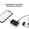 Picture of Bluetooth 4.2 Receiver, YINEME Bluetooth Car Kit Wireless Aux Adapter Portable, Pairing with 2 Devices, Built-in Microphone, 3.5mm for Car/Home Audio Stream