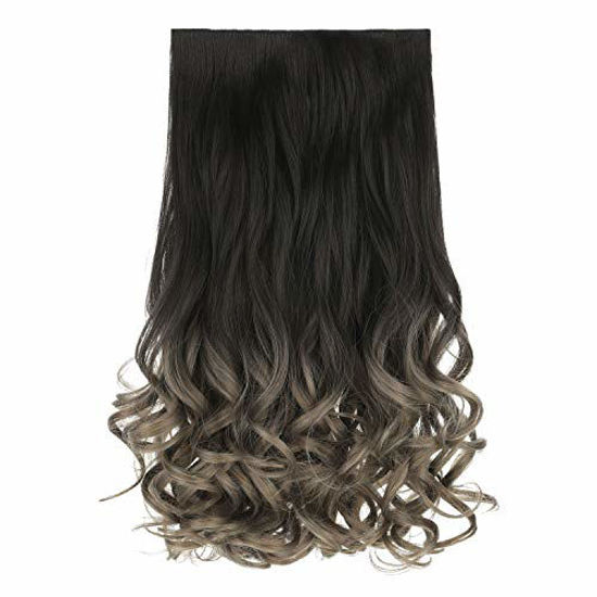 Black ombre hotsell 3/4 wig