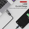 Picture of WLGQ USB C Female to USB Male Adapter, Zinc Alloy Double-Sided USB A to Type C Adapter with 10Gbps High-Speed Data Transfer & PD100W Stable Charging for Laptop Charger Power Bank