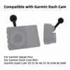 Picture of iSaddle for Garmin Dash Cam Holder - Suction Mount Holder for Garmin Speak Plus Dash Cam Mini 30 35 45 46 55 56 65W 66 66W Nuvi Drive Drivesmart Dezl Zumo Driveassist DriveLuxe StreetPilot RV GPS