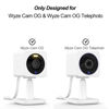 Picture of Wall Mount for Wyze Cam OG & Wyze Cam OG Telephoto, Weatherproof Protective Cover and 360 Degree Adjustable Wall Mount Bracket for Wyze Indoor Outdoor Security Camera - White,1 Pack