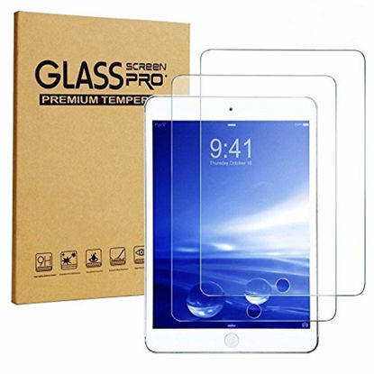 Picture of Sincase iPad Mini 4 Screen Protector, [2-Pack] Clear Premium iPad mini 4 Tempered Glass Screen Protector [Bubble Free] 2.5D Curved Shatterproof Glass Cover Screen Film for iPad Mini 4