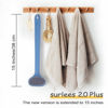 Picture of Surlees 2.0 Plus - Back Scrubber for Shower for Men Women Elderly, Bath Brush, Body Brush (15'', White)