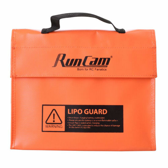 Picture of RunCam Battery Bag Fireproof Explosionproof Lipo Safe Bag for Lipo Battery Storage and Charging and Water Resistant Lipo Battery Guard