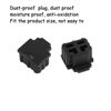 Picture of GINTOOYUN 50pcs RJ11 Silicone Anti Dust Cover Cap，RJ11 Female dust Cover Protector,Protect Telephone.switches,fax Machines, Optical Fiber Boxes and Other Equipment Port(Black)