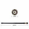 Picture of UAYESOK Handheld Cb Radio Antenna 27MHz BNC Radio Scanner Antenna Flexible Soft Whip for Cobra Midland Uniden Portable Hand Held Cb Radio