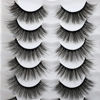 Picture of False Eyelashes Pack 20 Pairs 4 Styles Mixed Fluffy Faux Mink Eyelashes Dramatic Long 20MM Fake Eye Lashes