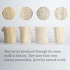 Picture of 5" Natural Loofah Exfoliating Body Sponge Scrubber for Skin Care in Bath Spa Shower Pack of 4