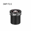 Picture of uxcell 6mm 3MP F2.0 FPV CCTV Camera Lens Wide Angle for CCD Camera