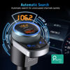 Picture of Ankilo (Newest) Bluetooth 5.1 Car FM Transmitter Upgraded , PD 24W + QC 3.0 Wireless Bluetooth Car Adapter Music Player Car Receiver, Supports Hands-Free Siri Google Assistant TF Card/USB