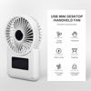 Picture of Battery Operated Fan, Small Table Fan with Strong Airflow Quiet Operation Portable Fan Speed Adjustable Head Mini Personal Fan for Home Office Bedroom Table and Desktop 4 Inch