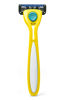 Picture of Preserve Shave 5 Five Blade Refillable Razor, Made from Recycled Materials, Sunshine Yellow