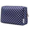 Picture of Large Makeup Bag Zipper Pouch Travel Cosmetic Organizer for Women (Large, Polka Dot)