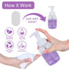 Picture of flowcheer Foaming Hand Soap Tablet Refills-12 pack Hand Wash Tablets-Make 132 FL OZ of Liquid-Lavender Fragrance Soap Refills Tablets for Using With Foaming Dispenser(Not Included) Only