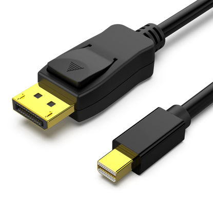 Picture of Mini DisplayPort to DisplayPort Cable, BENFEI Mini DP(Thunderbolt Compatible) to DP 10 Feet Cable (Male to Male) Gold-Plated Cord, Supports Supports 4K@60Hz, 2K@144Hz