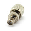 Picture of DGZZI 2-Pack Mini UHF Male to SMA Female RF Coaxial Adapter Mini UHF to SMA Coax Jack Connector