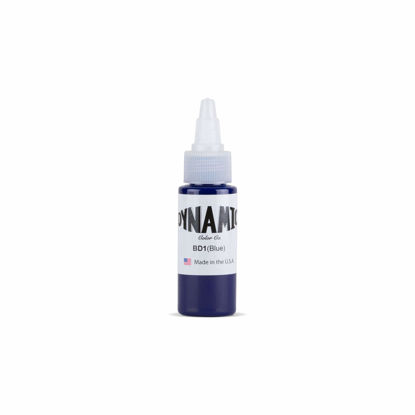 Picture of Dynamic Blue Tattoo Ink Bottle 1oz