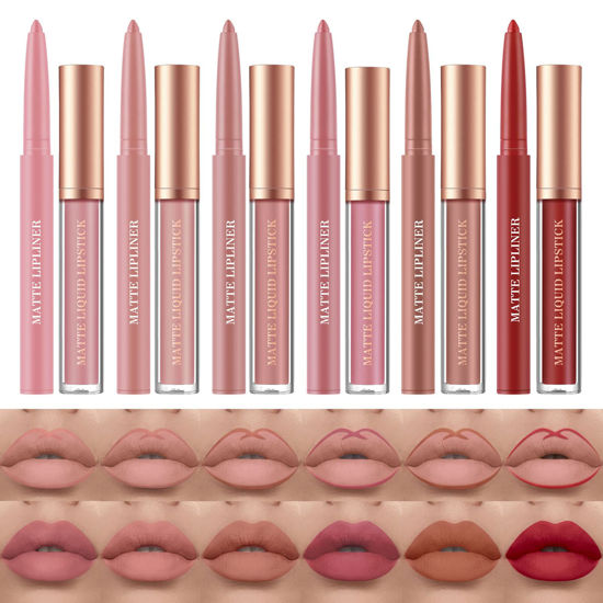 Amazon.com : BL Color Matched Lip Liner & Lipstick Set (Rose) -  Full-Coverage Argan Long Lasting Lipstick and Lip Liner Set With Natural  Oils for Nourishment, Hydration, & Protection - Chemical-Free :
