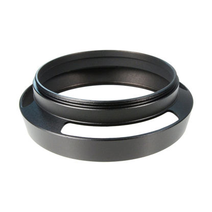 Picture of CamDesign 39mm Pro Angle Vented Metal Lens Hood Sun Shade Compatible with Leica/Contax Zeiss/Voigtlander/Panasonic Lumix/Fujifilm/Olympus/Nikon/Canon/Sony/Pentax/Samsung/Sigma Cameras w/ 52mm lens cap