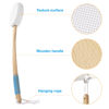 Picture of AmazerBath Lotion Applicator for Back, Feet, 4 Replaceable Pads with 1 Long Handled, Back Lotion Applicator for Elderly, Women, Apply Cream Medicine Skin Cream Moisturizer Sunscreen Tanner, White