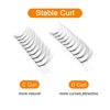 Picture of Volume Lash Extensions 3D-8D Premade Fans Eyelash Extensions Mixed Tray 9-16mm 12-15mm .07/.10 C/D Curl Premade Fans Volume Eyelash Extensions 8-20mm Long Stem Premade Lash Fans(7D .07C 12)