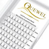 Picture of QUEWEL Volume Lashes Extensions 4D 0.10mm C Curl 15mm Short Stem Premade Fans Soft|Optinal 3D|4D|5D|6D|7D|8D 0.07/0.10mm C/D 8-20mm Mix-9-16mm 12-15mm 8-15mm|(4D 0.10C 15mm)