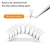 Picture of Volume Lash Extensions 3D 4D 5D 6D 7D 8D 0.07 0.10 MIX9-16 12-15 8-20mm C D Curl Premade Fans Volume Eyelash Extensions Long Stem（4D 0.07 C 8 ）