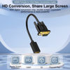 Picture of SHULIANCABLE HDMI to VGA, HDMI to VGA Adapter (Female to Male) Compatible with Monitor, PC, Xbox, TV Stick, Raspberry Pi, Roku, Computer, Laptop (6 Inch)