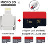 Picture of Micro SD Card Reader for iPhone iPad,[Apple MFi Certified] Lightning to Micro SD/TF Card Reader Viewer Adapter Memory Card Reading for iPhone 13/12/Pro/11/X/XR/Max/8 Support iOS 13 and exFAT & FAT32