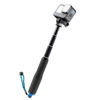 Picture of Alsukeay Selfie Stick Extendable Hand Grip Handheld Monopod Aluminum Telescopic Pole (7-19 inch) Compatible with GoPro Hero 11 10 9 8 7 6 5 4 3+ 3 Session SJ4000 SJ5000 Action Cameras