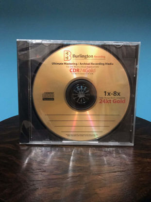 Picture of Burlington Recording 24 KT Gold Ultimate Archival Mastering CD-R