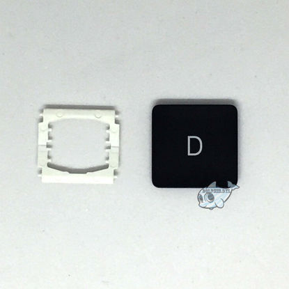 Picture of Dolphin.dyl(TM Replacement Individual Key Cap for US MacBook Pro A1706 A1707 A1708 Key Cap with Hinge (D)