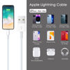 Picture of Car Apple Carplay Cable, USB A to Lightning Cable for iPhone 14, 14 pro max,13,Plus,SE 2nd/12/11/Xs/XR, iPad 4/5/ 6/7/ 8, Mini 2/3/4/5, Air 2/3 Charger Cord, Car Charging Cable