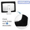 Picture of HPDELGB Computer monitor dust cover black for screen 21.5/24 inch or All-in-One LCD TV dust Dustproof cover ( screen size 21.5-24 inch Monitor Dust Cover) (21.5-24 inch Monitor Dust Cover)