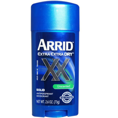 Picture of Arrid XX Anti-Perspirant Deodorant Solid Unscented, 2.6 Ounce (Pack of 3)